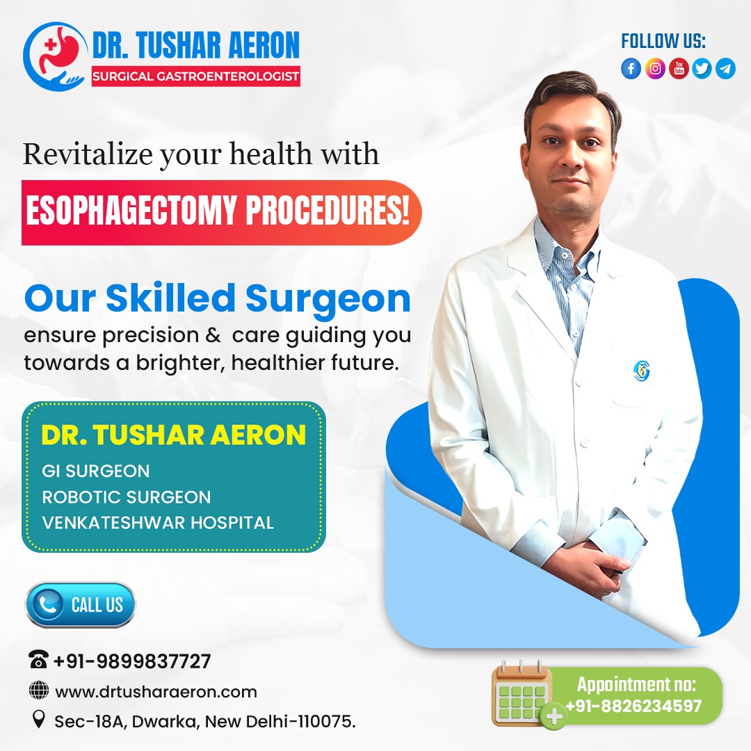 Dr Tushar Aeron Laparoscopic Cancer Surgeon